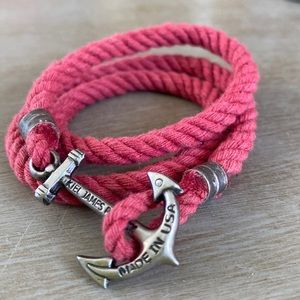 KJP Atlantic Whalers nautical rope wrap bracelet